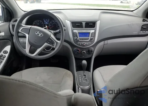 2014 Hyundai Accent Gls из США, поврежденный, VIN KMHCT5AE4EU166240